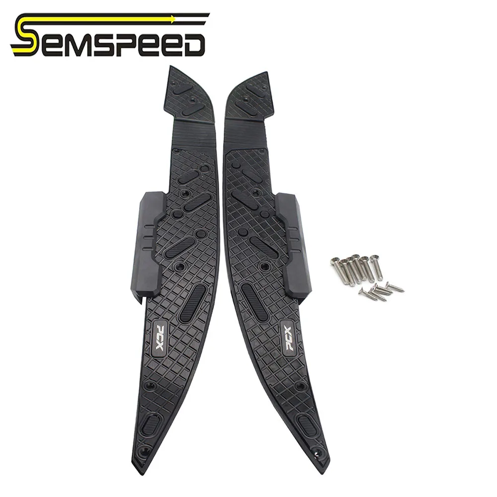 

SEMSPEED PCX 160 PCX125 2023 Front Footboard Foot Pedals Footrest Fit Honda Modified Motorcycle Footboards For pcx125 pcx 2021