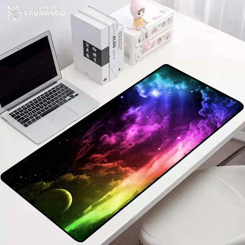 Mouse Gamer Rug Galaxy Gaming Keyboard Pad Pc Mats Keyboards Accessories Mouse for Computer Desk Mat Mousepad Company Mausepad