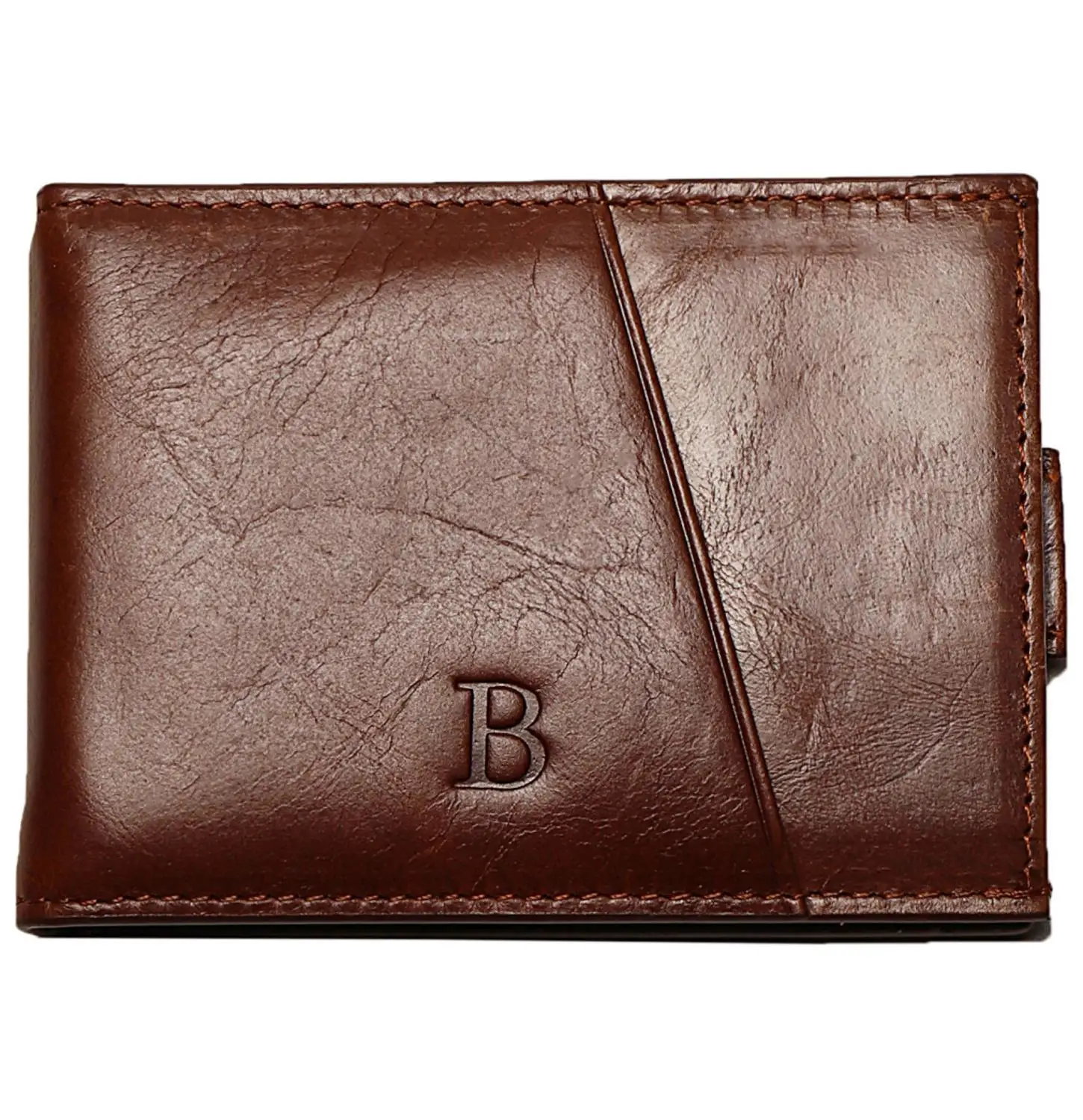 

2020 New Genuine Leather Wallet Rfid Blocking Wallets for Men with Bill Money Bag Dollar Card Holder Purses Men Mini Slim Purse