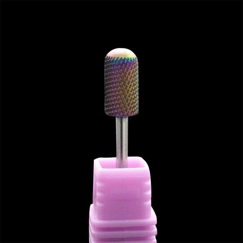 Easy Nail  Blue & Rainbow Nail Drill Bit 3/32