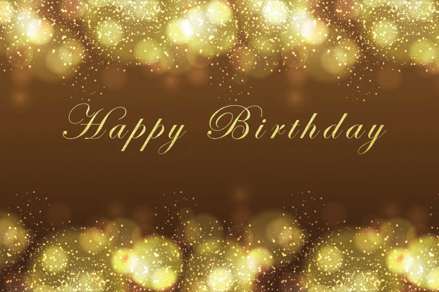 Фон Laeacco для фотосъемки с изображением Золотых Блесток в горошек для вечевечерние