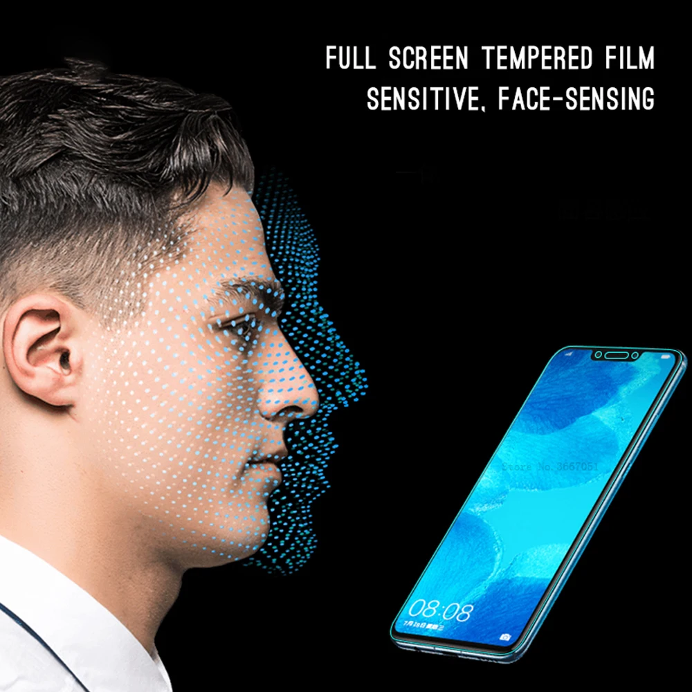 3Pcs for huawei p smart plus 2020 2019 2018 tempered glass p smart pro Z S protective phone screen protector film smartphone