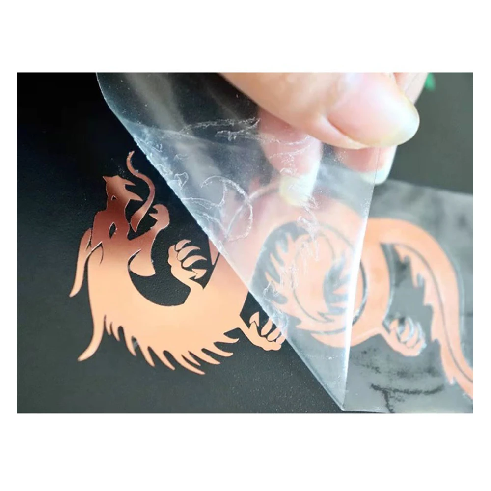 Custom Waterproof UV Transfer Sticker Label DIY Personalized Self-adhesive Transfer Sticker For Package and Car Window Tags