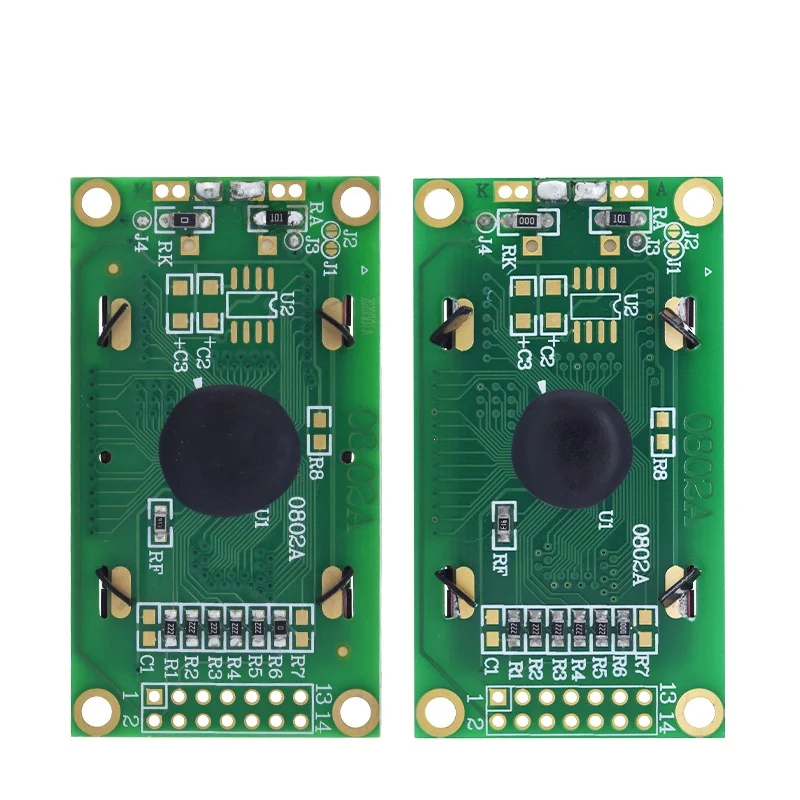 1/2/5 Stück TZT 8 x 2 LCD-Modul 0802 Zeichenanzeige Blau / Gelbgrün für Arduino – Detail 8