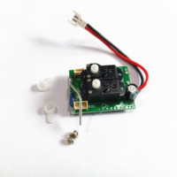 Volantex PR2217 Receiver 4ch W/ gyro, servos PR2217 for 761-7 F22, 761-10 F16