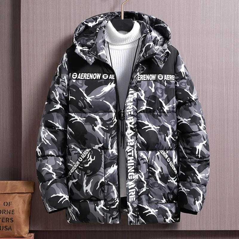 

New Product 2022 Autumn and Winter Men's Thickened Jacket High Quality Fashion Warm Winter Jacket for Men Parkas Down Jacket