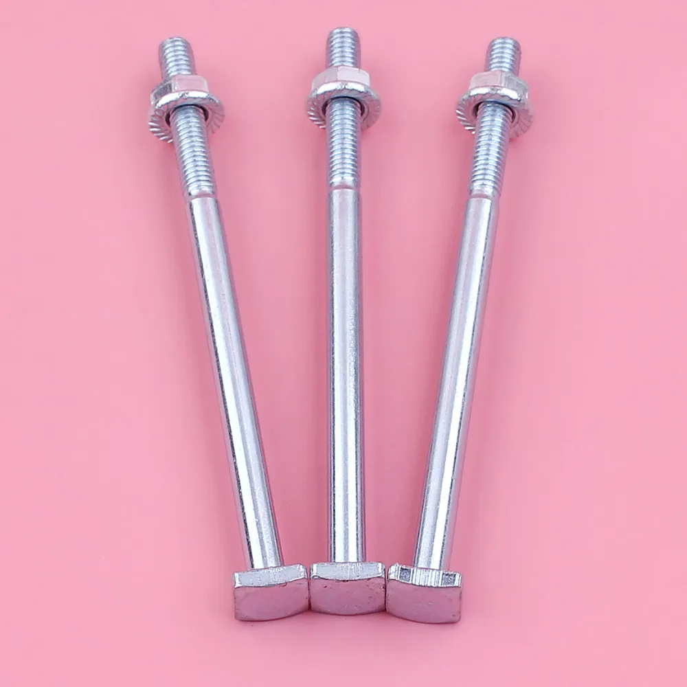 Adefol Exhaust Muffler Bolts Screws M5 Nuts Kit For Stihl MS290 MS390 MS310 029 039 Chainsaw Spare Part бензопила