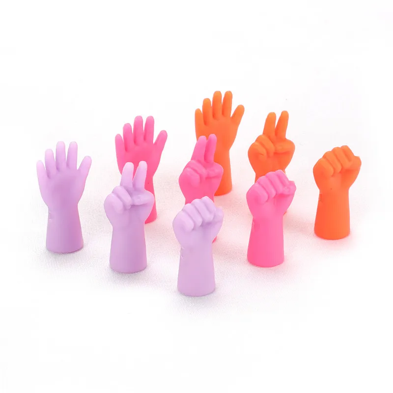 KOKNIT 6pcs Knitting Needles Point Protectors Scissors Mix Shaped Needle Tip Stopper Cover Accessories for Knitting and Sewing