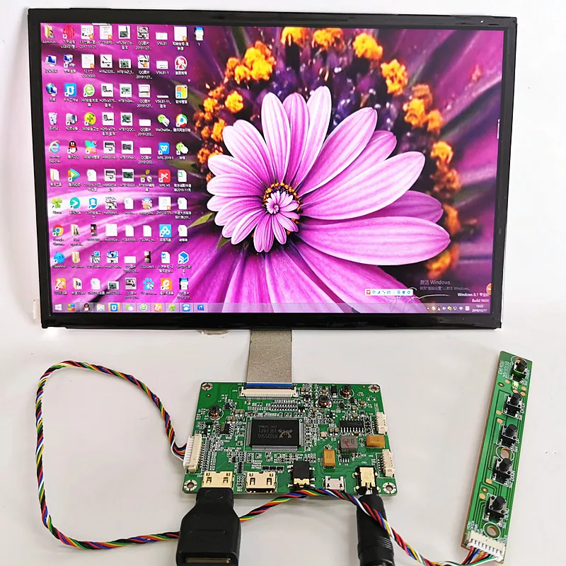 10.1 inch LCD display capacitive touch module kit 2560x1600 HDMI -compatible LCD Module Car Raspberry Pi 3 Game XBox PS4 Monitor