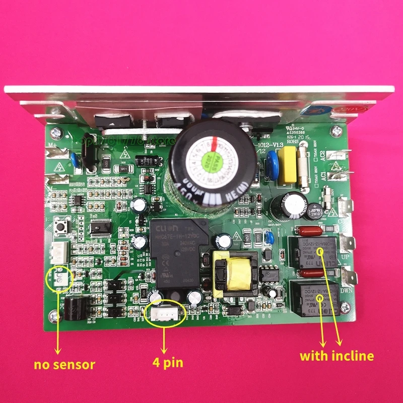 PCB-ZYXK9-1012-V1.3 Treadmill Motor Controller Motherboard ZYXK9 power supply board circuit board Control board Driver board