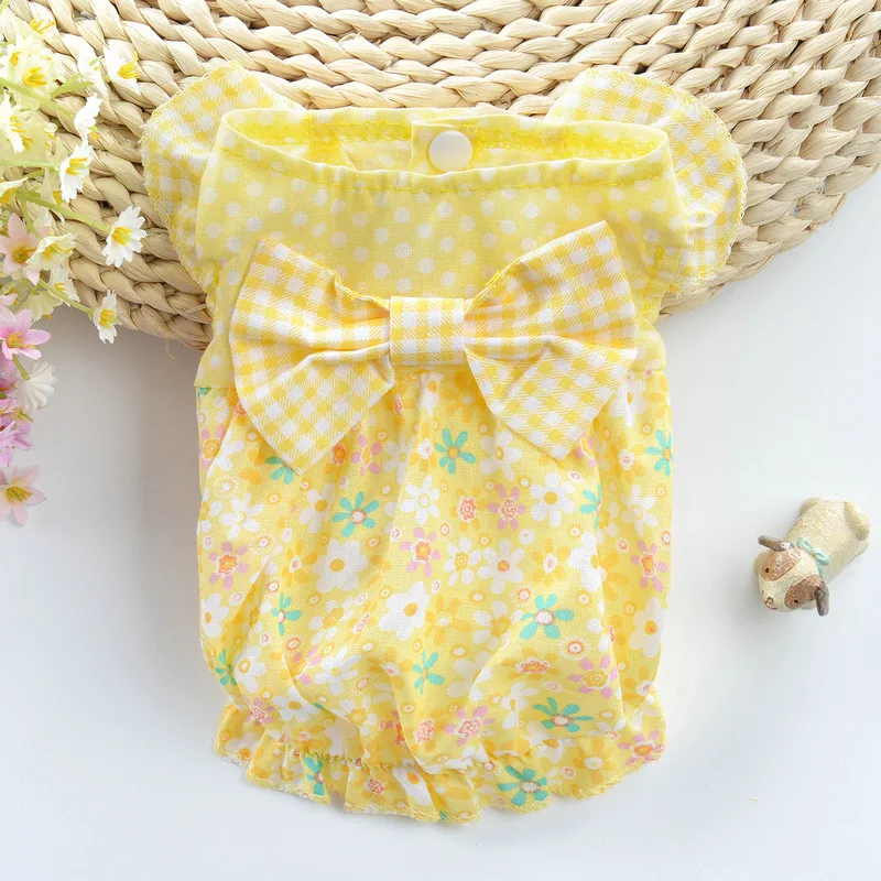Summer Pet Skirts For Dog Clothes Princess Dog Dresses For Small Dogs Pets Clothing Chihuahua Costume Puppy Pet Skirt Robe Chien