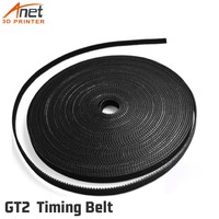 Anet Nylon GT2 Timing Belt 6mm Width Fiber Reinforced Rubber Timing Belt For Ender 3 Cr10 KP3S A8Plus A8 3D Printer DIY Parts