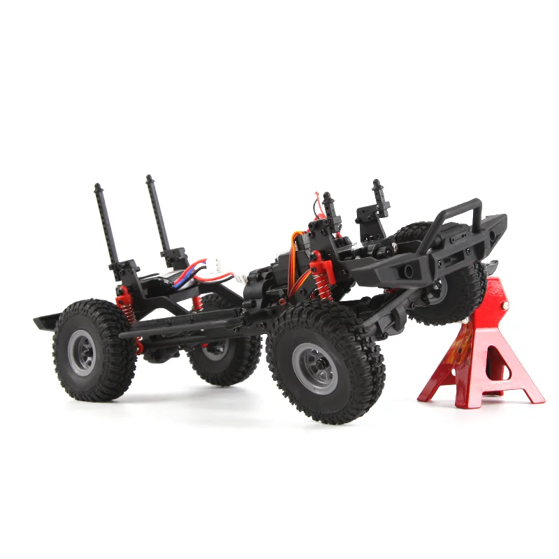 D1RC 1/18 2.4G Mini Off-road Indoor Truck RC Car Waterproof ESC Motor 3Line Servo Vehicle Models Rock Crawler