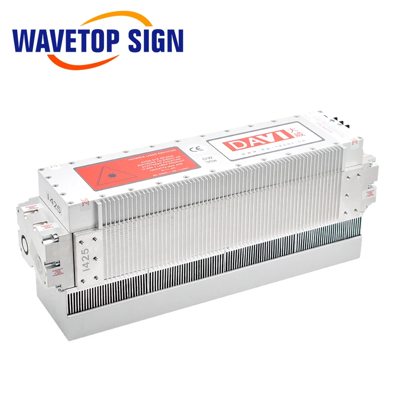 WaveTopSign DAVI Co2 RF Laser Module 30W 10.6um Galvo Head Set Aperture 10mm Scan Lens Combiner Mirror 20*2mm Beam Expander