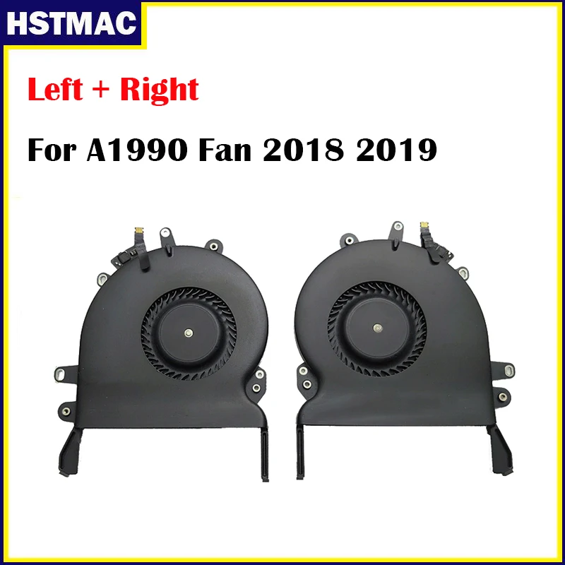 

Laptop Fan Set For MacBook Pro Retina 15 inch Left and Right A1990 Fan Cooler CPU Cooling Fan Pair 2018 2019 Year Replacement