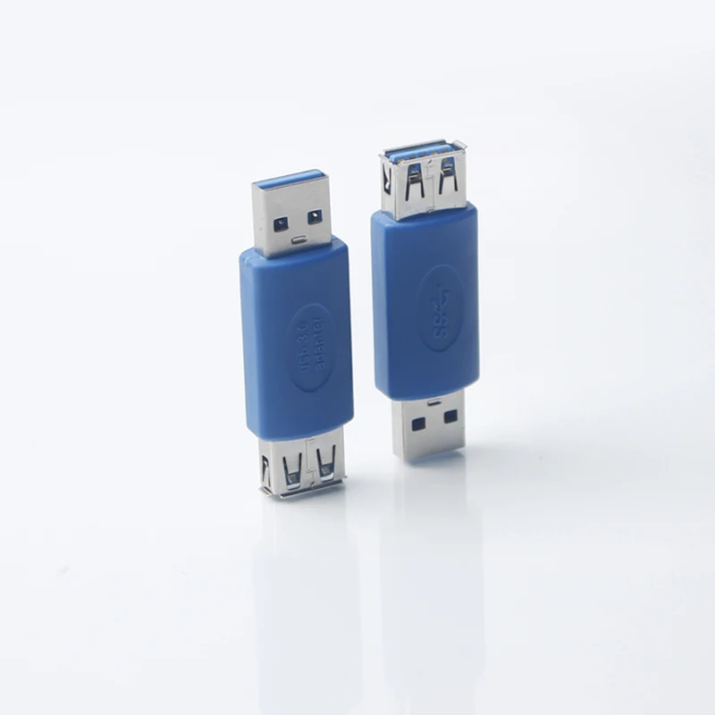 Lingable سوبر سرعة USB 3.0 تمديد ذكر إلى أنثى M/F محول موسع موصل محول الأزرق