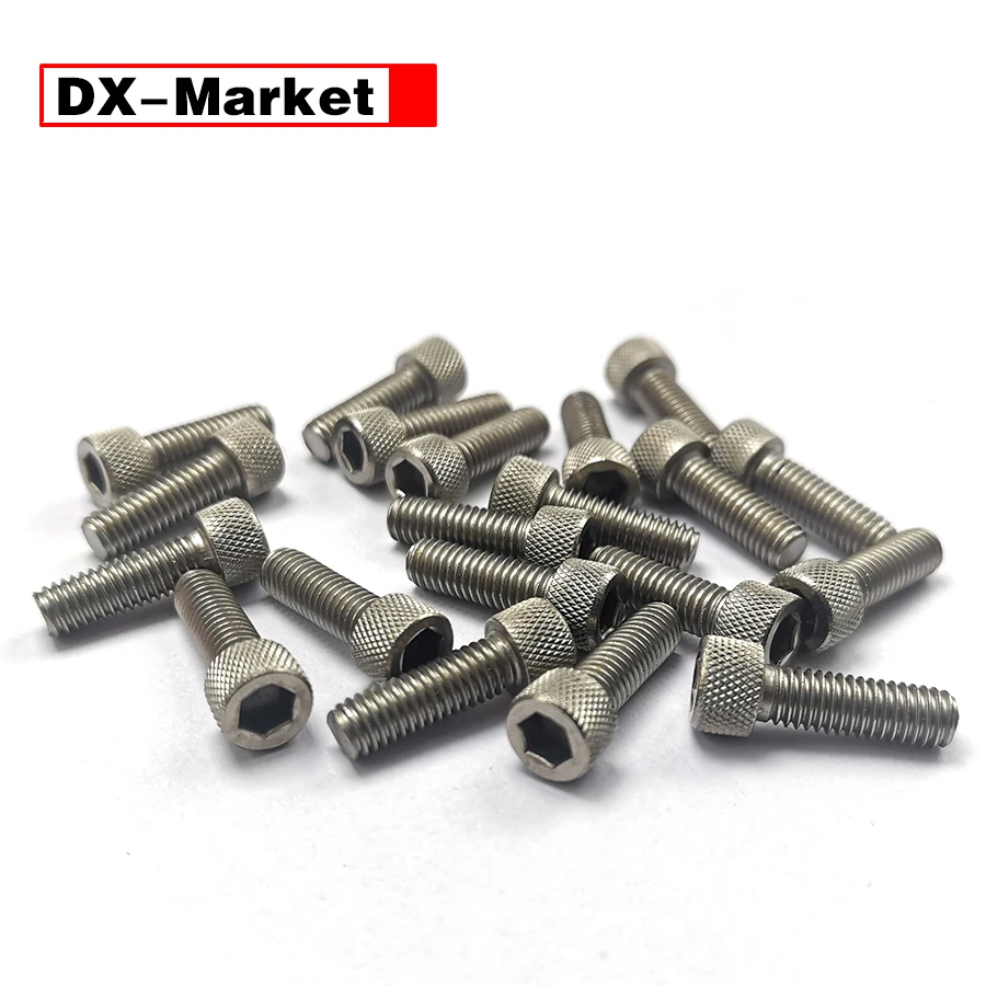 M3 M4 Titanium Hex Socket Screw Fastener ,E020