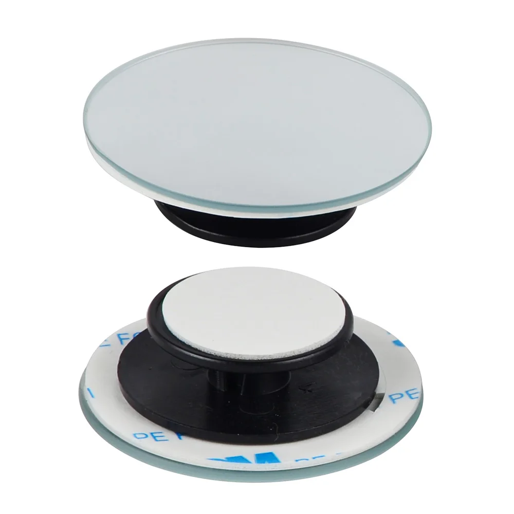 2 PCs Additional Spherical Dead Zone Mirrors Blind Zone Mirrors 50mm Round Mirrors for Car