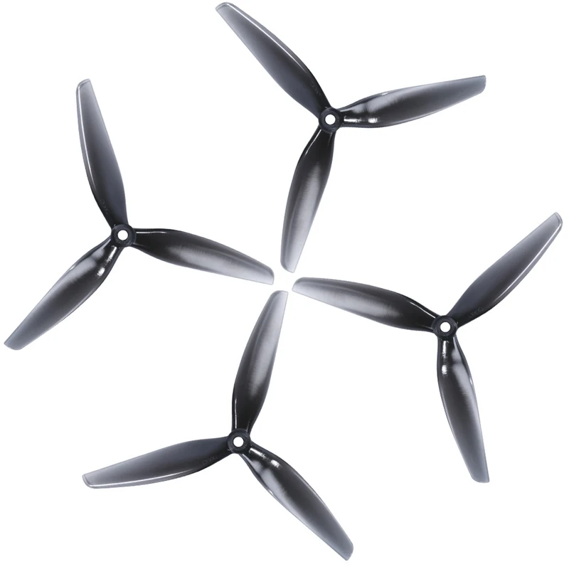 2 Pairs for HQ Prop 7X4X3 Propeller 7040 POPO Prop 7Inch 3-Blade Props for RC DIY FPV Racing Drone