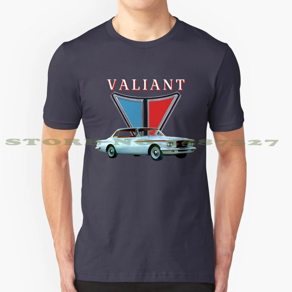 1962 Vintage Classic Plymouth Valiant 100% Cotton T-Shirt Plymouth Valiant Signet Mopar Swag Brochure Convertible Emblem