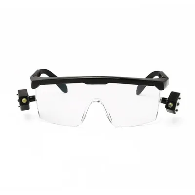 Factory brand sports protective glasses bicycle outdoor sports eyes with double lights with LED customized processing