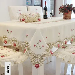 European Embroidery Cloth Tablecloth Tv Cabinet Cover Towel Living Room Tea Table Cover Cloth Air Conditioner