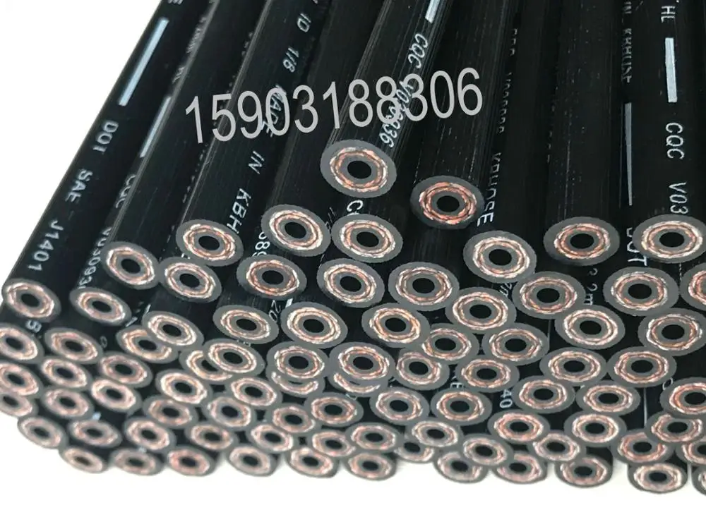 1M OEM Best quality DOT approved Hydraulic Brake Hose/High Pressure Auto Brake Pipe Hydraulic Rubber Hose