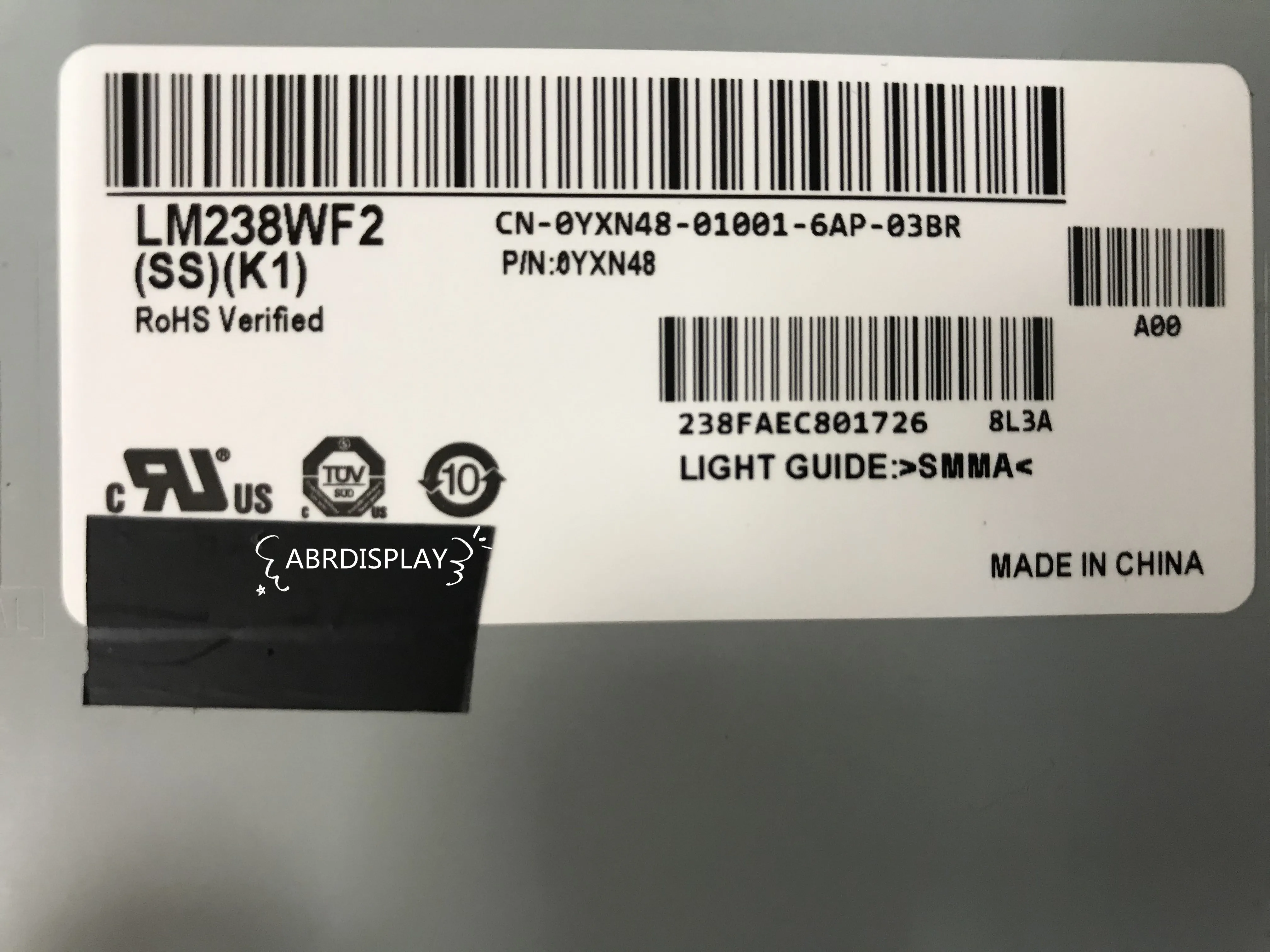 Imagem -02 - Original Novo Lm238wf2 Ssk1 Nenhum Toque Lm238wf2-ssk1 100