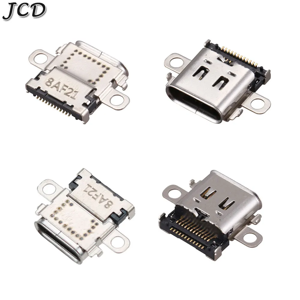 JCD 20-50pcs Original New Micro USB DC Power Jack Socket Connector Charger For Switch Console Charging Port