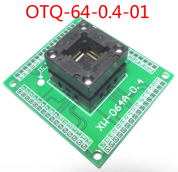 

FP64 burn bridge programming OTQ - 64-0.4-01 pin pitch 0.4 mm plate