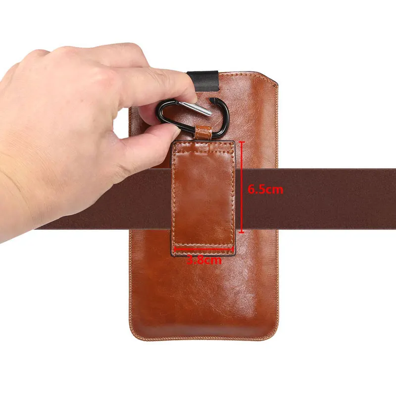 Universal Leather Case Phone Belt Pouch For Samsung S24 S23 S22 S21 plus S23 FE Note20 for iPhone 15 14 13 12 Pro Max XS Max