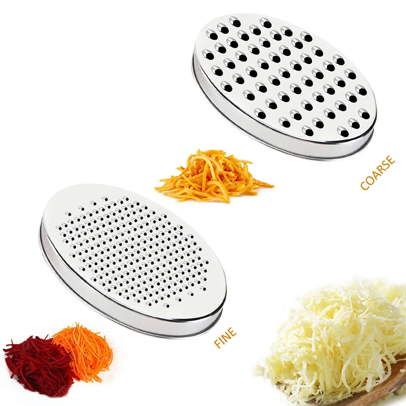 New Cheese Grater Lemon Zester With Food Storage Container And Lid Grinder Grater For Ginger Vegetables Box Grater Cooking Tool