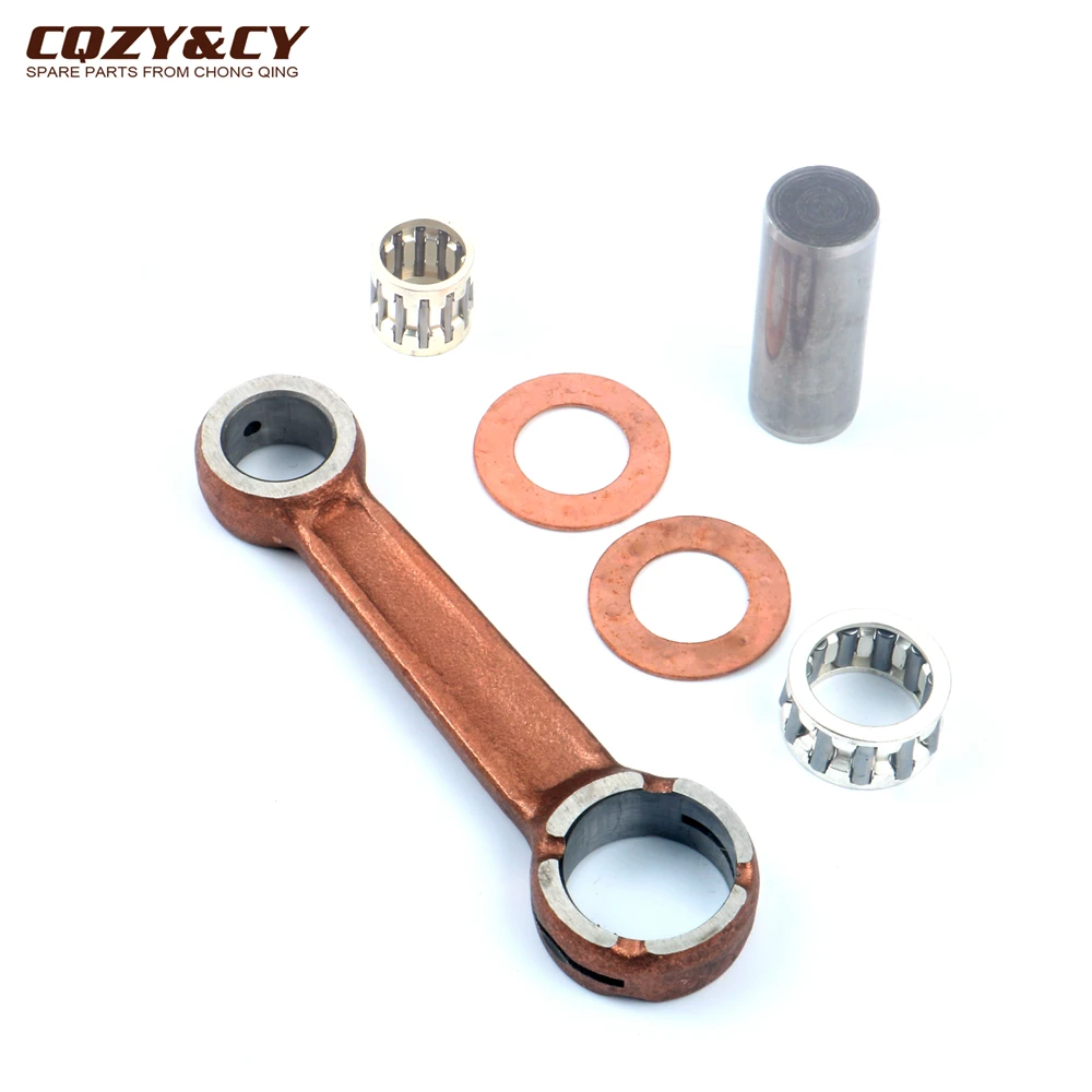 Motorcycle Crankshaft Connecting Rod for Aprilia 50 MX RS RX MX50 RS50 RX50 1994-2005 50cc AM6 2 Stroke