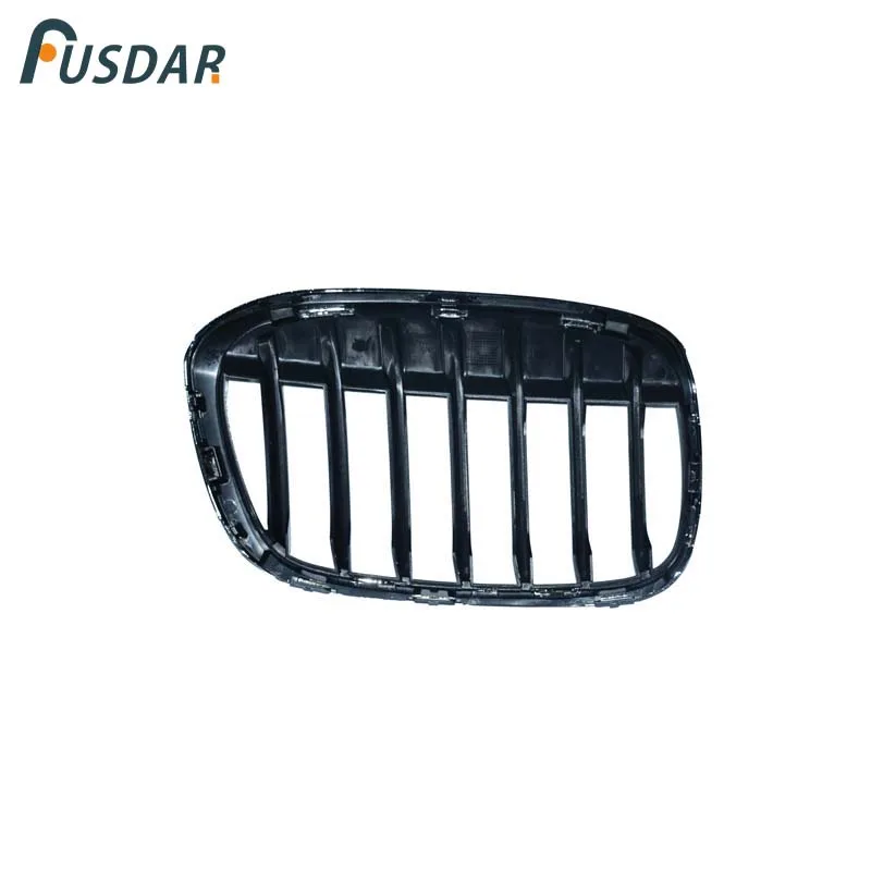 1Pcs Car Style Chrome Front Bumper  Grill Grille New Driver For BMW X1 F49 2016-2019