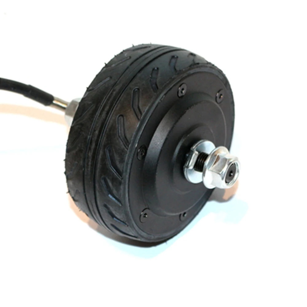 5 inch wheel hub motor, 24v-36v, 200w, 350w, carbon fiber, light truck motor double shaft/single shaft hub motor