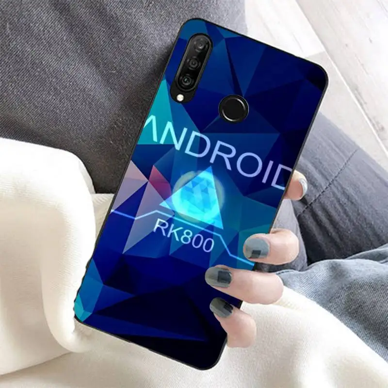FHNBLJ Detroit Become Human Android RK800 Connor Kara Phone Case for Huawei Honor 8 x 9 10 20 V 30 pro 10 20 lite 7A 9lite case