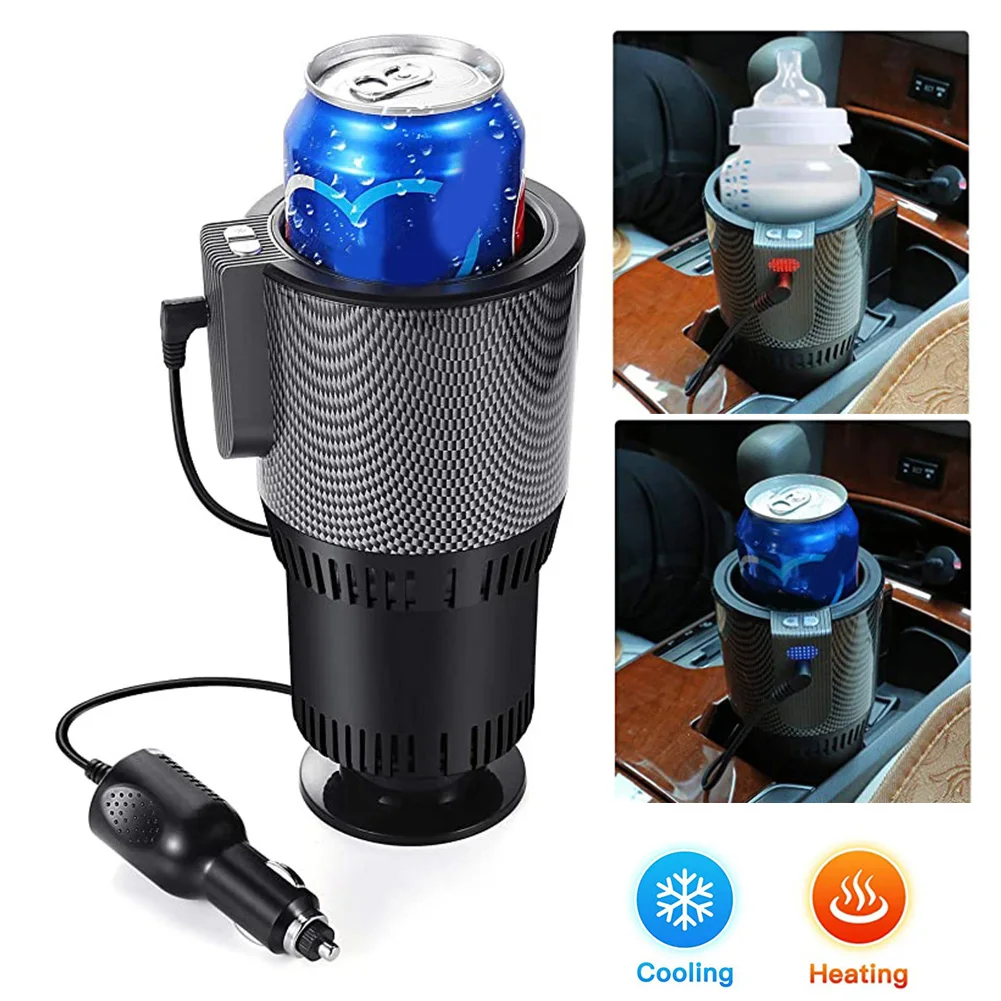 Refrigeration Cup Cooler Warmer Car Cup 2 in 1 Holder Smart Radiator Portable Multifunctional Rapid Cooling Heating 자동차용품