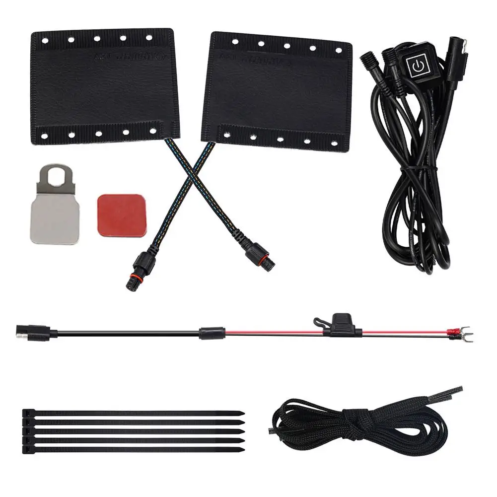 

Motorcycle Heated Grip Covers 12V 5 Speed Heating Handle Cover Electric Heated Handlebar Pad For Motorcycle Accessories