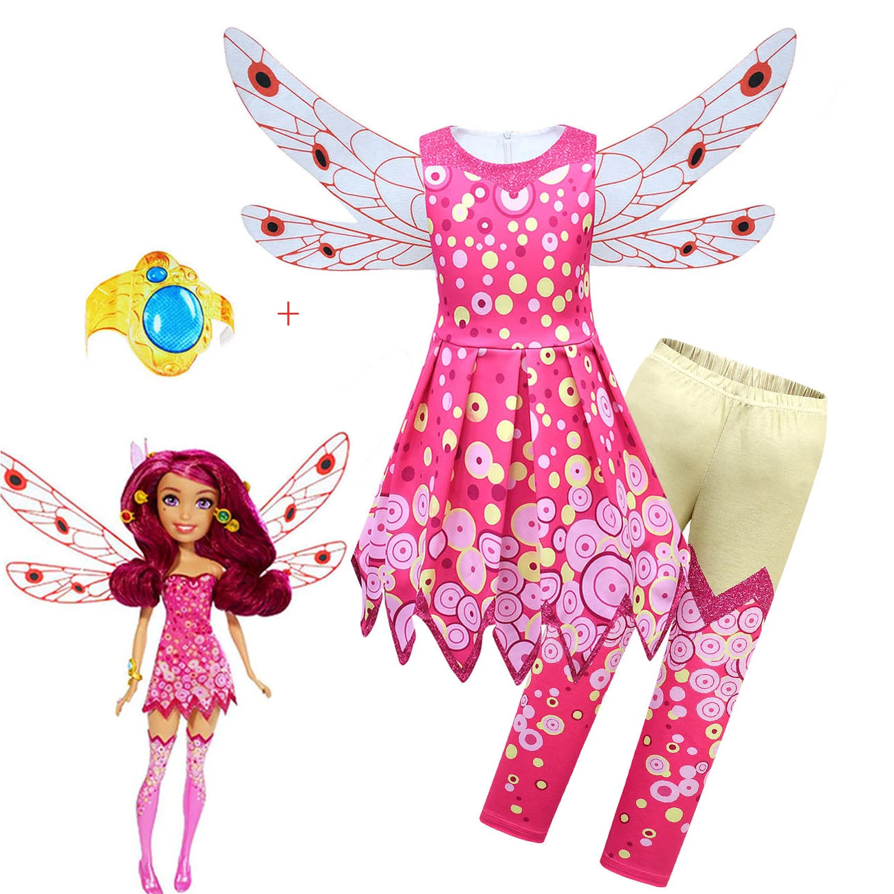 Kids Halloween Kostuums Voor Meisjes Mia En Me Kleding Set Anime Mia Cosplay Kinderen Fancy Dress Verjaardagsfeestje Carnaval Kleding