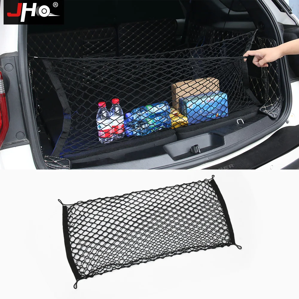 JHO Envelope Style Trunk Cargo Net Mesh Organizer Storage For Ford Explorer 2011-2022 2016 2017 2018 2015 2014 2020 2021 Limited 