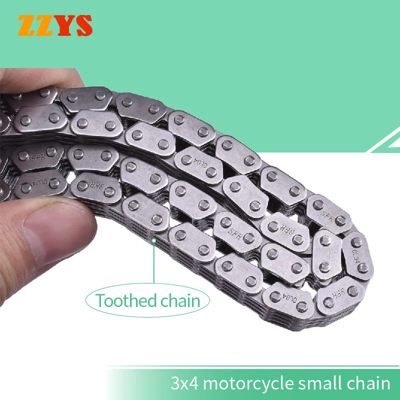 4x5 120L 100L 104L 112L 116L 118L 124L 128L 132L 400cc Motorcycle Timing Chain For Honda CB400 CB 400 1992-1994 128 120 Links