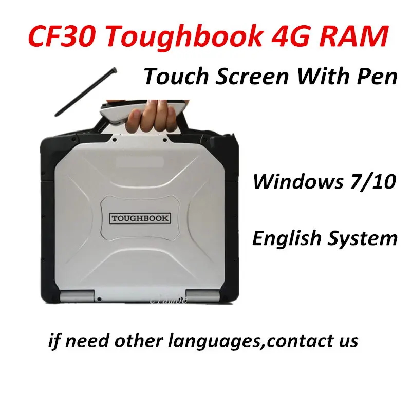 

2021 Hot Diagnostic Laptop For Panasonic Toughbook CF30 CF-30 CF 30 can work for alldata mi..ell software MB Star C4 C5 C6