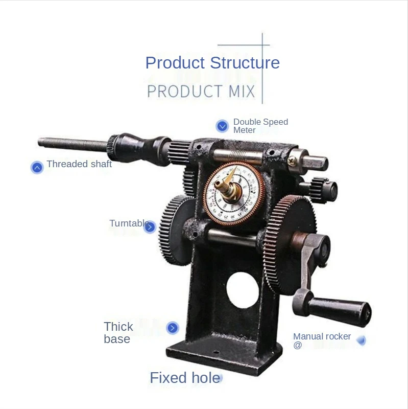 Hand-operated electric winding machine with digital display NZ-1Manual hand dual-purpose Coil counting and Coil Winding Machine