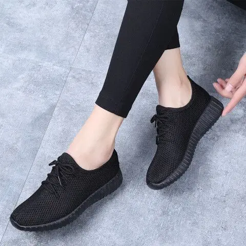 High Quality Running Shoes tn Women Lace-up Sneakers Breathable Air Mesh Women Fitness Sports Shoes Athletic Shoes Zapatillas