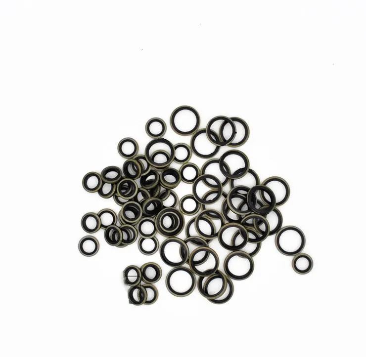 100 pcs Diesel Common Rai Injector Nozzle Seal Rubber Washer O Ring Adjusting Gaskets M6-M18