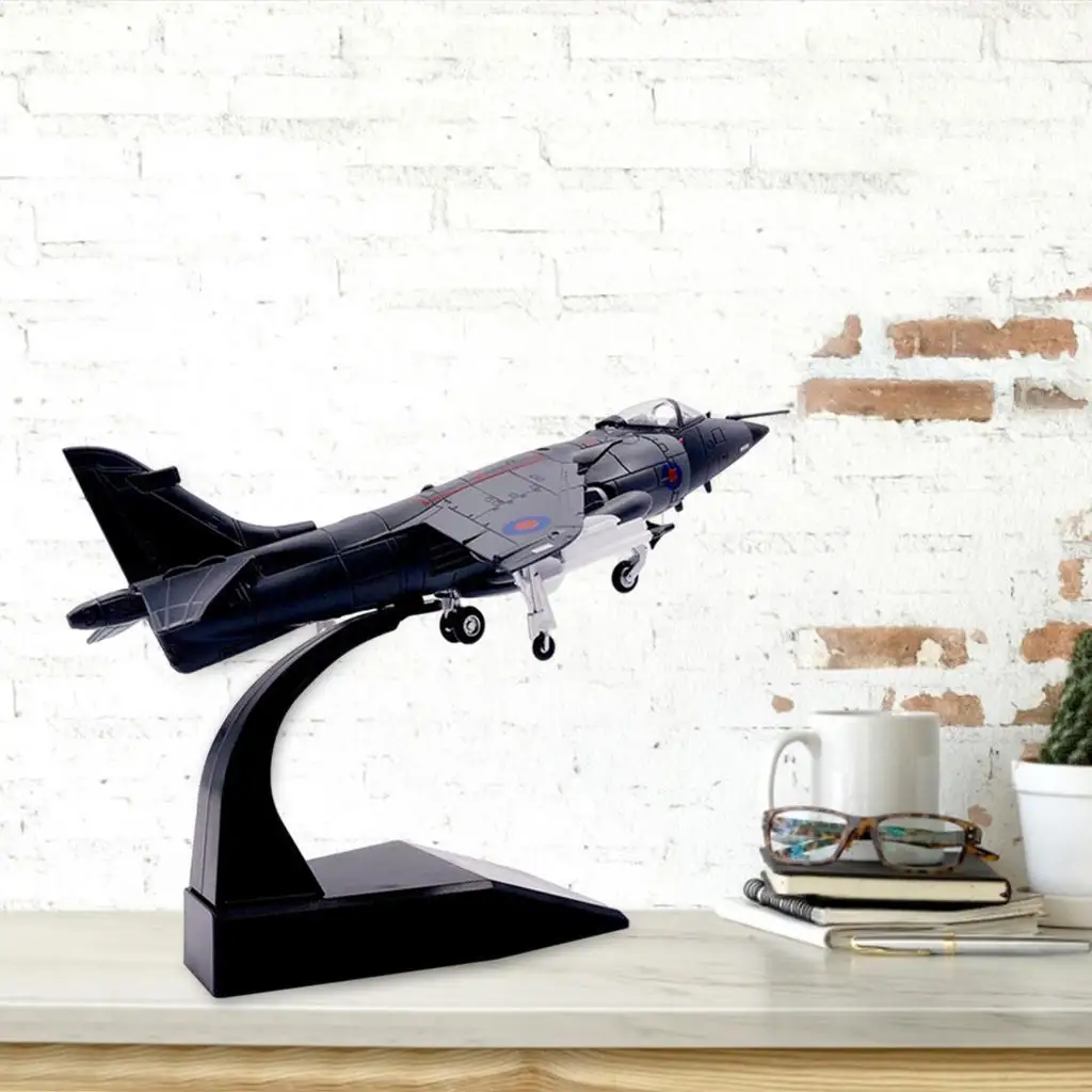 1:72 Alloy Diecast Simulation Jet Fighter Aircraft Model Plane with Stand Display Collection Home Decor for Boys Toy Ornament