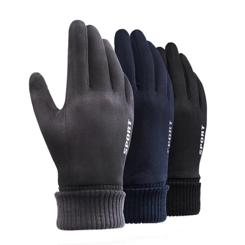 

Winter Touch Screen Gloves For Men Windproof Comfortable Riding Motorcycle Gloves Winter Keep Warm Women Outdoor Sport Gloves