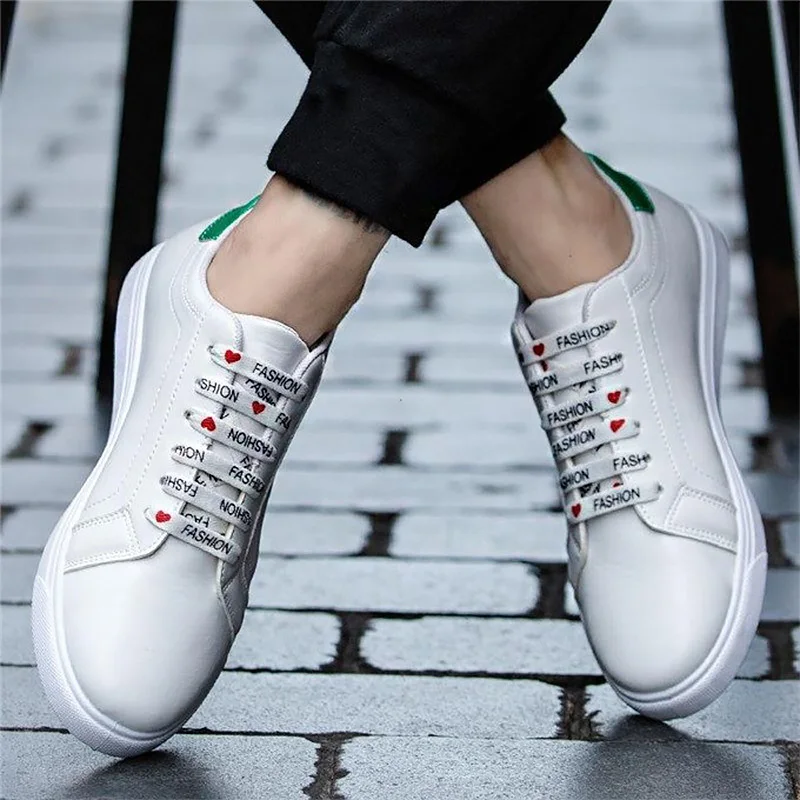 School Shoes Boys Casual Leather Sneakers Male Autumn 2021 Fashion Sneakers Flat Outdoor Shoes Men Sneakers Flats Man Trainers