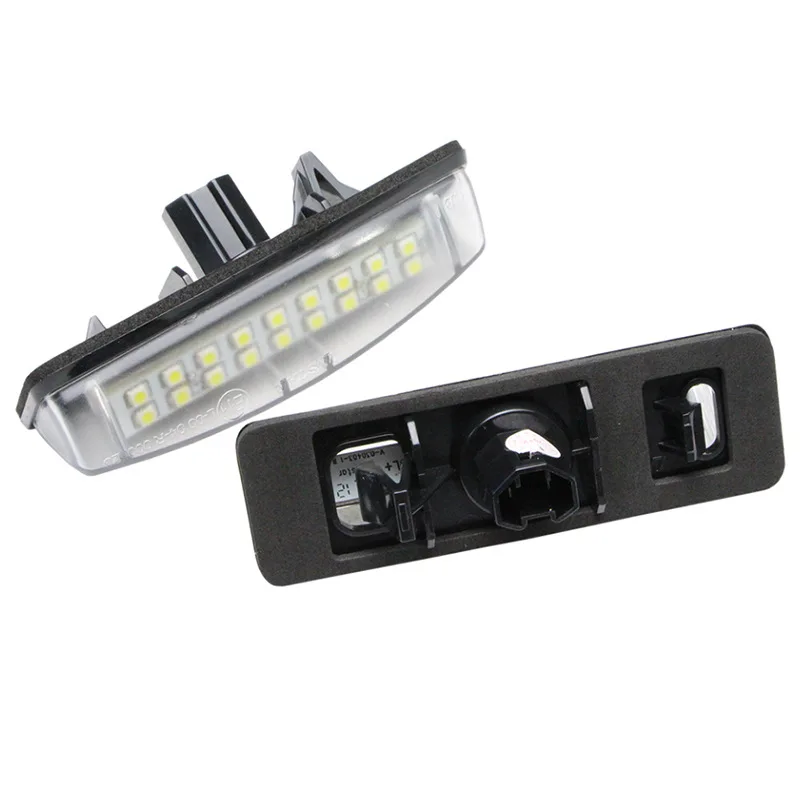 2pc Car Accessories Special Car License Plate Light Lamp For Toyota echo 4d 1999-2005 canbus error free