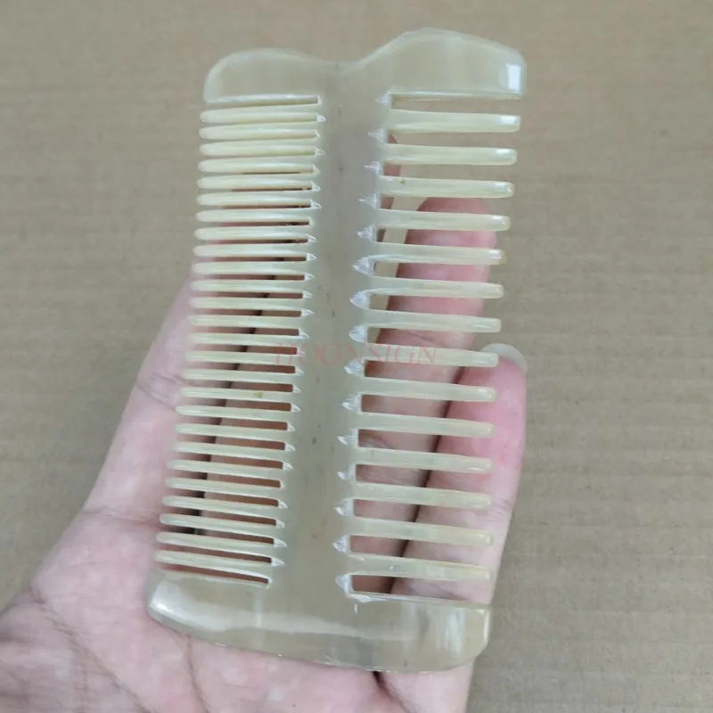 Convenient Durable Practical Portable Useful Hair Care Comb Hair Comb Massage Comb for Women Adults Men real OX Horn Comb